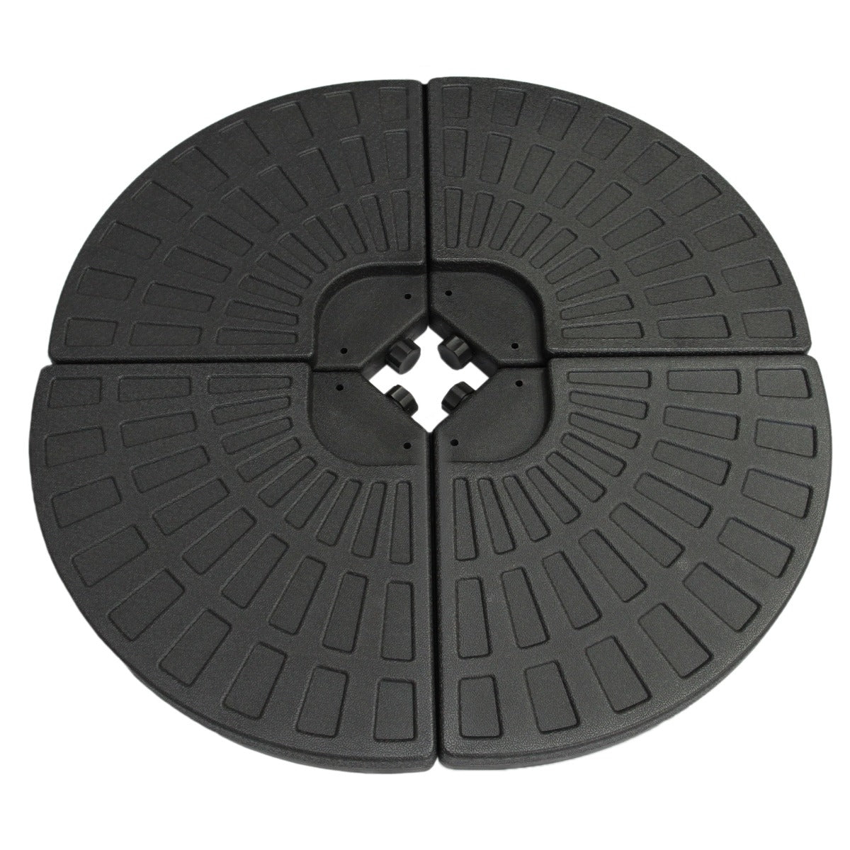 Cantilever Parasoll-bas - Solfjäderformad