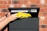 Paketlåda Postlåda Svart