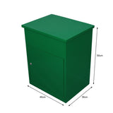Paketlåda Postlåda Grön