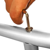 Bröllopsbåge-Rund-Silver 200cm