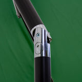 Grönt 2.7m LED Lutande Parasoll