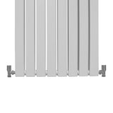 Designerradiatorer med Platta Paneler Vita 1600mm x 560mm