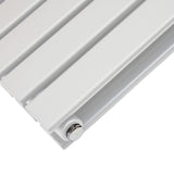 Designerradiatorer med Platta Paneler Vita 1800mm x 280mm