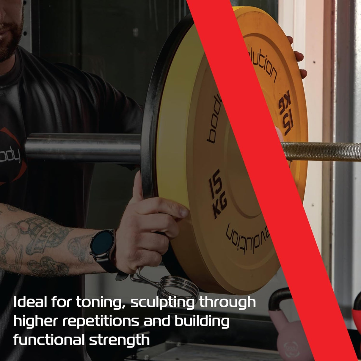 Body Revolution Blå Olympiska Bumpervikter 2 x 20 kg