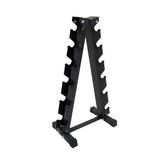 Hantelset med Neoprenbeläggning och Inkluderat Ställ