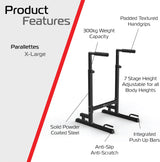 Parallettes XL för Dips