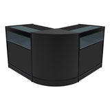 "IRIS" Set med LED-belysta Butiksmoduler CM60+ 2x B900 – Svart