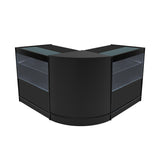 "SELENE" Set med LED-belysta Butiksmoduler CM60+ 2x C900 – Svart