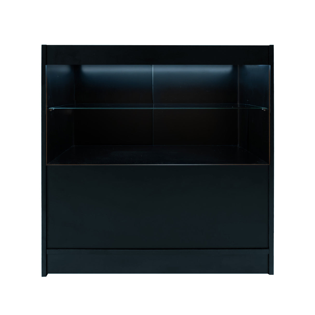 "SELENE" Set med LED-belysta Butiksmoduler CM60+ 2x C900 – Svart