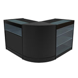 "TRITON" Set med LED-belysta Butiksmoduler CM60+K900+B900 – Svart