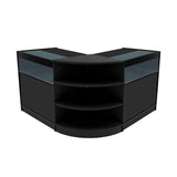 "THESEUS" Set med LED-belysta Butiksmoduler LM60+ 2x B900 – Svart