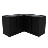 "THESEUS" Set med LED-belysta Butiksmoduler LM60+ 2x B900 – Svart