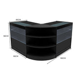 "ANDROMEDA" Set med LED-belysta Butiksmoduler LM60+ 2x C900 – Svart