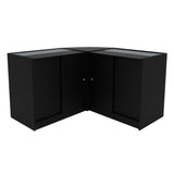 "CALLIOPE" Set med LED-belysta Butiksmoduler LM60+K900+C900 – Svart