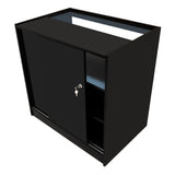 "LUNA" Set med LED-belysta Butiksmoduler CM60 + 2xB900 + TB60 – Svart