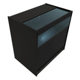 "GRAVITY" Set med LED-belysta Butiksmoduler CM60 + B900 + C900 + TB60 – Svart