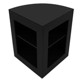 "POLARIS" Set med LED-belysta Butiksmoduler CM60 + B900 + K900 + TB60 – Svart