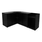 "SAGITTARIUS " Set med LED-belysta Butiksmoduler LM60 + 2xB900 + TB60 – Svart