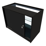 "HELIOS" Set med LED-belysta Butiksmoduler CM60+ 2x K1200 – Svart