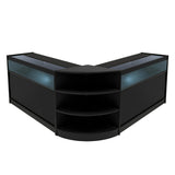 "THESEUS" Set med LED-belysta Butiksmoduler LM60+ 2x B1200 – Svart