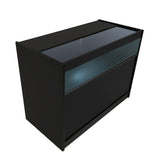 "THESEUS" Set med LED-belysta Butiksmoduler LM60+ 2x B1200 – Svart