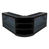 "APOLLO" Set med LED-belysta Butiksmoduler LM60+ 2x K1200 – Svart