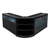 "CALLIOPE" Set med LED-belysta Butiksmoduler LM60+K1200+C1200 – Svart