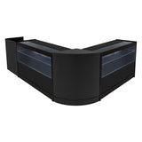 "PHOENIX" Set med LED-belysta Butiksmoduler CM60 + 2xC1200 + TB60 – Svart