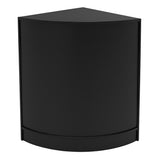 "POLARIS" Set med LED-belysta Butiksmoduler CM60 + B1200 + K1200 + TB60 – Svart