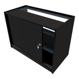 "ECLIPSE" Set med LED-belysta Butiksmoduler LM60 + 2xC1200 + TB60 – Svart