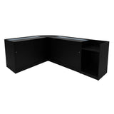"EUROPA" Set med LED-belysta Butiksmoduler LM60 + B1200 + C1200 + TB60 – Svart