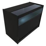 "HYPERION" Set med LED-belysta Butiksmoduler LM60 + B1200 + K1200 + TB60 – Svart