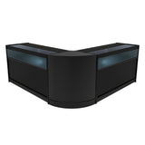 "IRIS" Set med LED-belysta Butiksmoduler CM60+ 2x B1500 – Svart