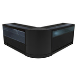 "ADONIS" Set med LED-belysta Butiksmoduler CM60+B1500+C1500 – Svart