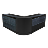 "HERA" Set med LED-belysta Butiksmoduler CM60+K1500+C1500 – Svart