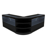 "ANDROMEDA" Set med LED-belysta Butiksmoduler LM60+ 2x C1500 – Svart