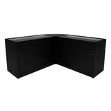 "ANDROMEDA" Set med LED-belysta Butiksmoduler LM60+ 2x C1500 – Svart