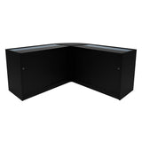 "CALLIOPE" Set med LED-belysta Butiksmoduler LM60+K1500+C1500 – Svart