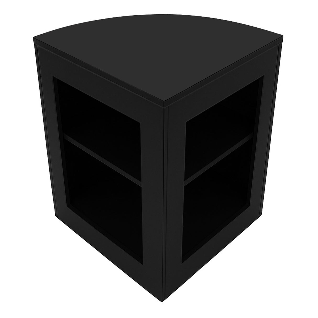 "PHOENIX" Set med LED-belysta Butiksmoduler CM60 + 2xC1500 + TB60 – Svart