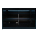 "ARIES" Set med LED-belysta Butiksmoduler CM60 + 2xK1500 + TB60 – Svart