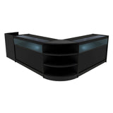"SAGITTARIUS " Set med LED-belysta Butiksmoduler LM60 + 2xB1500 + TB60 – Svart