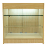 "HELIOS" Set med LED-belysta Butiksmoduler CM60+ 2x K900 – Lönnfärgad finish