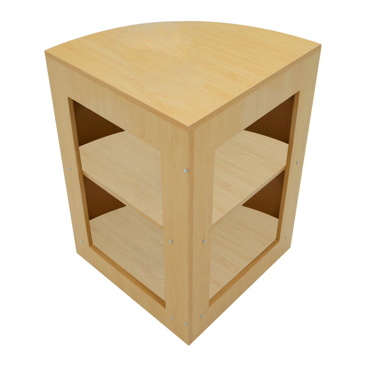 "VEGA" Set med LED-belysta Butiksmoduler CM60 + K900 + C900 + TB60 – Lönnfärgad finish