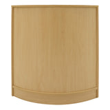 "ADONIS" Set med LED-belysta Butiksmoduler CM60+B1200+C1200 – Lönnfärgad finish