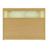 "SAGITTARIUS " Set med LED-belysta Butiksmoduler LM60 + 2xB1200 + TB60 – Lönnfärgad finish