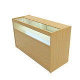"ADONIS" Set med LED-belysta Butiksmoduler CM60+B1500+C1500 – Lönnfärgad finish