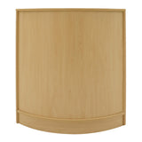 "LUNA" Set med LED-belysta Butiksmoduler CM60 + 2xB1500 + TB60 – Lönnfärgad finish