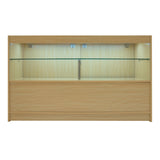 "PHOENIX" Set med LED-belysta Butiksmoduler CM60 + 2xC1500 + TB60 – Lönnfärgad finish