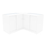 "IRIS" Set med LED-belysta Butiksmoduler CM60+ 2x B900 – Vit