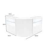"SELENE" Set med LED-belysta Butiksmoduler CM60+ 2x C900 – Vit